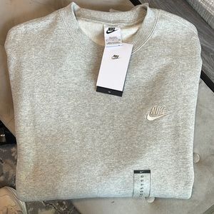 Gray Nike Crew Neck NWT
